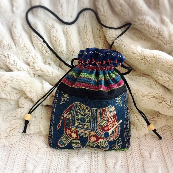 Handbags - 🐘 BOHO Elephant Bucket Bag 🐘